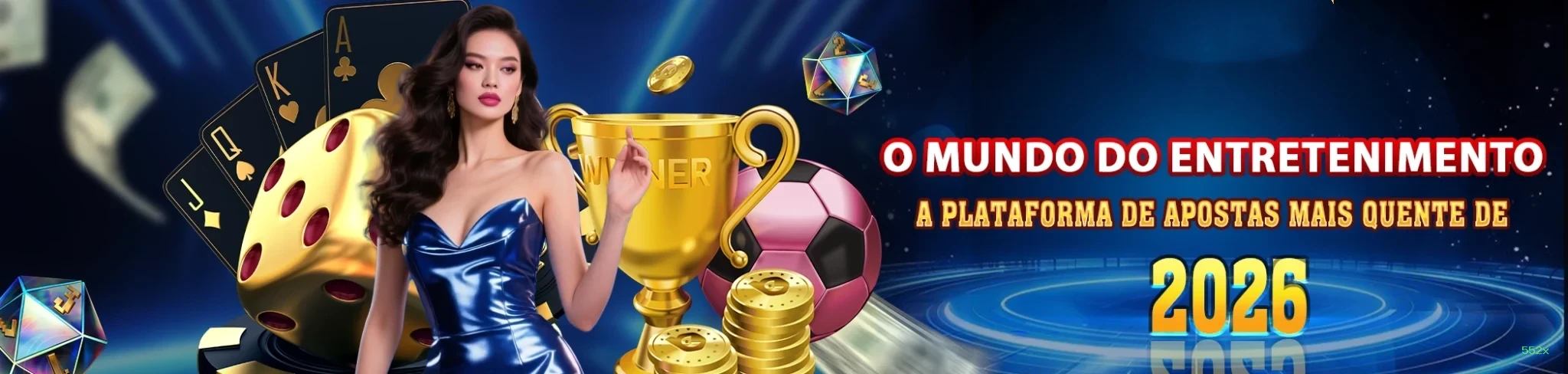 Imagem promocional da 552x mostrando a plataforma e suas vantagens